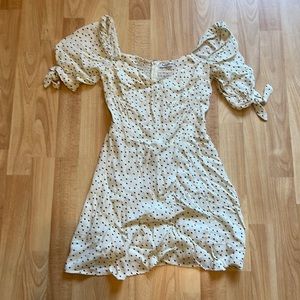 Reformation polka dot mini dress - size xs